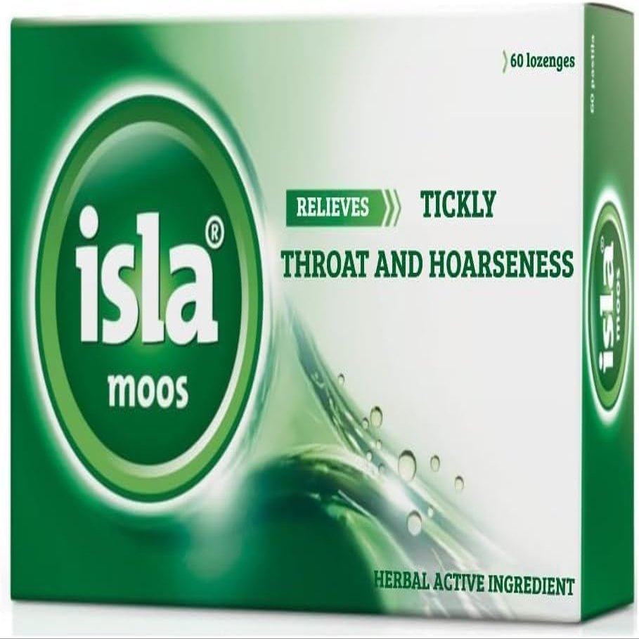 Isla Moos 60 Lozenges for The Throat
