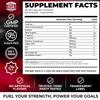 Creatine Monohydrate Gummies 5000mg Advanced Muscle & Focus Blend with Alpha GPC, B12 & Taurine Vegan, Sugar-Free, Blueberry & Raspberry Flavors Made in USA, 120 Gummies (30 Servings) view 2