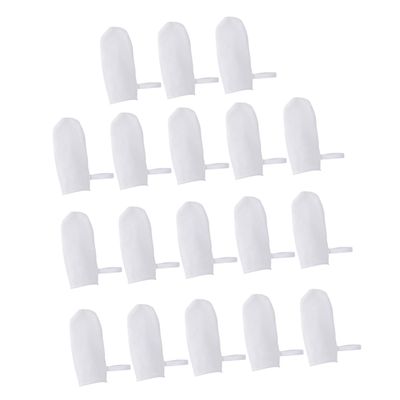 Ipetboom 1set Boy Girl Finger Toothbrushes Gauze for Gentle Oral Cleaning Safe and Comfortable Design for Boy Girl for Gum and Tongue Care