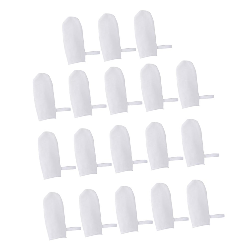 Ipetboom 1set Boy Girl Finger Toothbrushes Gauze for Gentle Oral Cleaning Safe and Comfortable Design for Boy Girl for Gum and Tongue Care