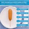 Perfectware- 6" Uncoated Paper Plates for Daily Use/Crafts/Events and Much More -Pack of 100ct view 2