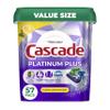 Cascade Platinum Plus Dishwasher Pods, Dishwasher Detergent, Dish Detergent Soap, Lemon, 57 Count view 1