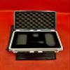 Pure84 Travel Cigar Humidor Case with Foam Inserts, Black and White view 3