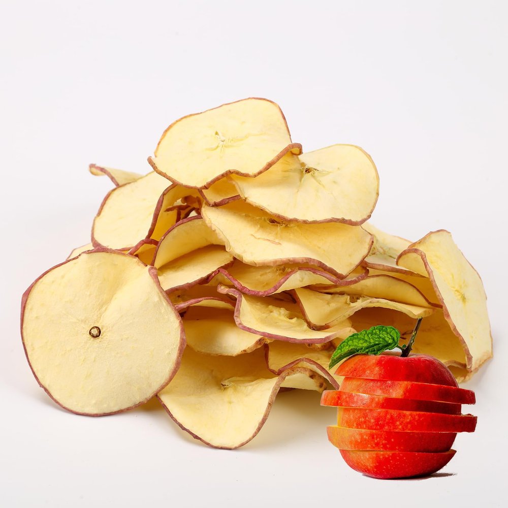 Dried Apple Slices Dehydrated Apples 10.58 OZ(300G) - 100% Natural Fruit Snacks,Apple Chips,No Sugar Added - Dried Apple Slices for Cocktails Garnish Crafts Potpourri, Freeze Fruit Snacks