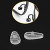 6 Pairs Anti-Slip Nose Pads for Oakley Wiretap 2.0 OX5152/Tincup OX3184 OX5099 OX5094/Base Plate OX3232/Surface Plate OX5132/Wingback SQ OX5148/Savitar OO6047/Conductor OO4106 OO4107 Eyeglasses view 2
