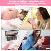 2pcs Finger Arthritis Compression Hand Ice Pack Gloves for Pain Relief, Adjustable Pink Wrist Ice Pack for Hot & Cold Therapies, Reusable Finger Ice Gloves Sleeve for Tendinitis, Carpal Tunnel view 4