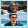 LianSan 2 Pack Premium Bifocal Sunglasses for Men Women,Stylish Clear Top Sun Readers with UV 400 Protection 52/19/145(Multicolor,2.50x) view 2