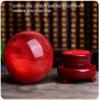 JBNCRYGD Red Crystal Ball with Stand - Red Obsidian Ball - Natural Smelting Quartz Crystal Gemstone Ball Sphere for Meditation Healing Feng Shui Divination Sphere Home Decoration Gift,5.11in view 4