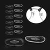6 Pairs Replacement Nose Pads for Ray-Ban RB3044 RB3498 RB3522 RB3543 RB3547 RB3625 RB3647 RB3648M RB3672 RB3689 RB3691 RB3716 RB4175 RB4190 RB8313 Clip-on Mount Type Eyeglasses, Clear Nosepieces view 1
