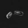 6 Pairs Replacement Nose Pads for Ray-Ban RB3044 RB3498 RB3522 RB3543 RB3547 RB3625 RB3647 RB3648M RB3672 RB3689 RB3691 RB3716 RB4175 RB4190 RB8313 Clip-on Mount Type Eyeglasses, Clear Nosepieces view 4