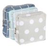 3 PCS Sanitary Pad Storage Bag Portable Period Bag for Teen Pads/Sanitary Napkins/Tampons, Sanitary Napkin Storage Bag First Period Gifts for School, Daily Hygiene Bag Travel Containers(Grey, Blue) view 1