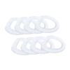 EXAOMBLE 50pcs Travel Home Hotel Ktv Disposable Toilet Seat Covers Non-woven Fabrics Mat Accessory view 1