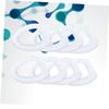 EXAOMBLE 50pcs Travel Home Hotel Ktv Disposable Toilet Seat Covers Non-woven Fabrics Mat Accessory view 3