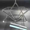 KKNSYW Sound Healing Meditation Mokaba MerkabaQuartz Crystal Singing Pyramid, Healing Musical Instrument Sound Therapy Meditation Yoga(7 inch) view 1