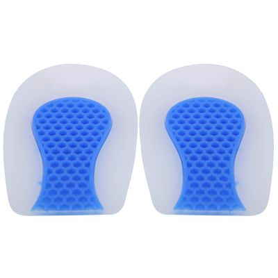 1 Pair Heel Pad, Silicone Cellular Silicone Heelpiece Heel Pad Damping Heighten Foot Support Insole Heel Support Heel Inserts Men Women