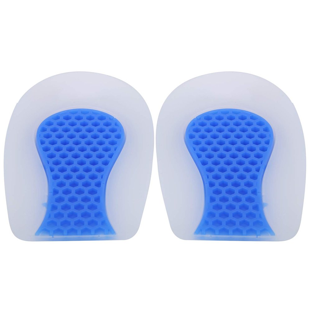 1 Pair Heel Pad, Silicone Cellular Silicone Heelpiece Heel Pad Damping Heighten Foot Support Insole Heel Support Heel Inserts Men Women