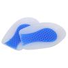 1 Pair Heel Pad, Silicone Cellular Silicone Heelpiece Heel Pad Damping Heighten Foot Support Insole Heel Support Heel Inserts Men Women view 2
