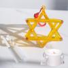 KKNSYW Chakra Optically Yellow Clear Quartz Crystal Singing Pyramid/Merkaba/Mokaba for Healing Meditation, Yoga Healing Musical Instrument(5 inch+Bag) view 1