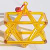 KKNSYW Chakra Optically Yellow Clear Quartz Crystal Singing Pyramid/Merkaba/Mokaba for Healing Meditation, Yoga Healing Musical Instrument(5 inch+Bag) view 2