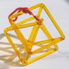 KKNSYW Chakra Optically Yellow Clear Quartz Crystal Singing Pyramid/Merkaba/Mokaba for Healing Meditation, Yoga Healing Musical Instrument(5 inch+Bag) view 4