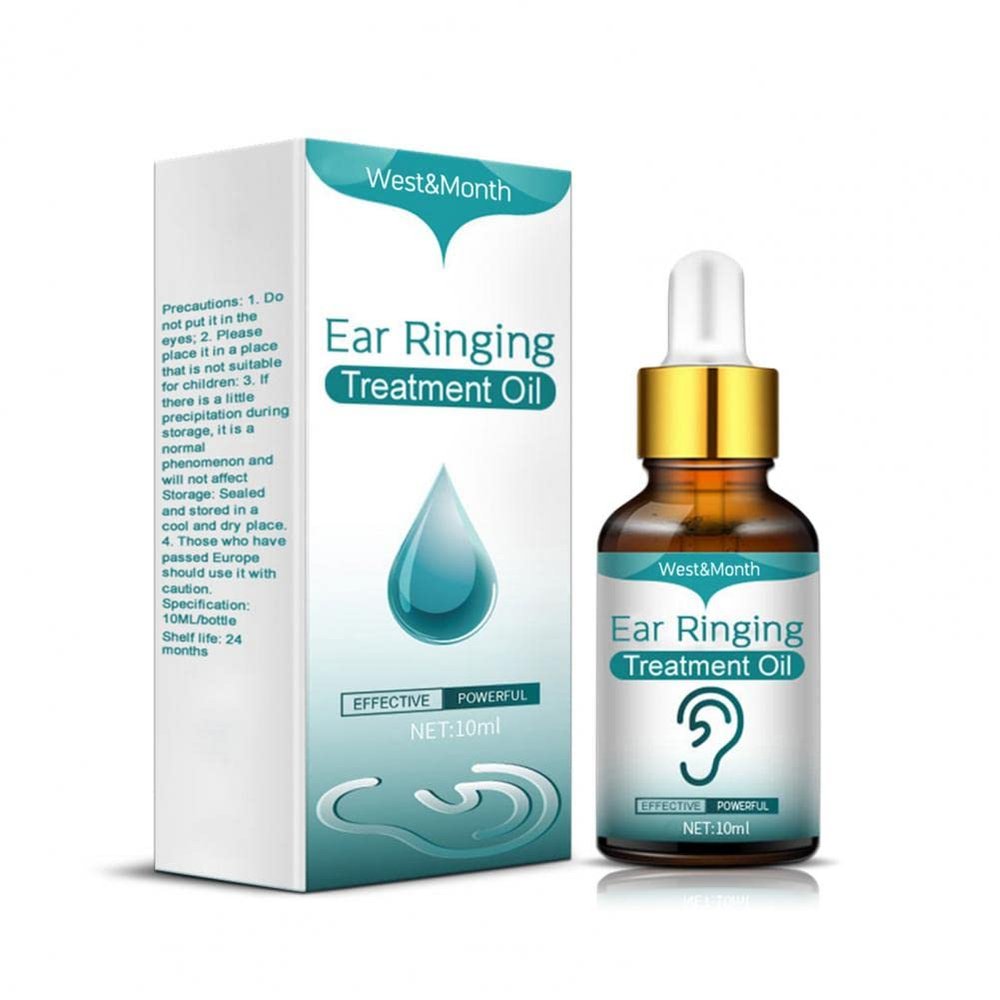 10ml Functional Tinnitus Relief Ear Drops Tinnitus Treatment Liquid Lightweight Anti-allergy (Color: 10ML)