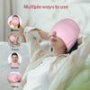 BLESSFULBABE Migraine Headache Cold & Hot Therapy Relief Cap, Flexible, Hands-Free, Stretchable, Safe, Odorless Gel (Pink) view 3