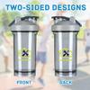 Check Engine Light Mechanic Auto Repair 2 18 Ounce Shaker Bottle Drink Mixer Leak-proof Pre Workout Protein Shakes Meal Replacement Shakes Bottles 500ML/18 Oz Gray view 3