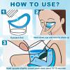 Teenyyou 200 Pcs 5ml Eye Wash Cup Disposable Eye Wash Cups Kit Plastic Measuring Cup Portable Cleaning Cups for Rinse and Flush Quick Relief Tired Dust Makeup Irritant view 3