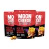 Moon Cheese Space Spice, Out Of This World Pizza, Crunchy, Protein-Rich Cheese Snack, Keto Friendly, 100% Real Cheese, Low Carb, Gluten-Free, No Sugar, 2 Oz bags (Pack of 3) view 1