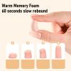 60 Pairs Soft Ear Plugs for Sleeping PU, Noise Cancelling Earplugs, Memory Foam Slow Rebound Sound Blocking Ear Plugs, Skin Friendly (Rosy) view 3