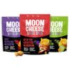 Moon Cheese Space Spice, Variety Pack, Crunchy, Protein-Rich Cheese Snack, Keto Friendly, 100% Real Cheese, Low Carb, Gluten-Free, Low Sugar, 2 Oz bags (Pack of 3, 1 of Each Flavor) view 1