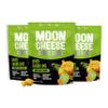 Moon Cheese Space Spice, Spicy Lunar Lime, Crunchy, Protein-Rich Cheese Snack, Keto Friendly, 100% Real Cheese, Low Carb, Gluten-Free, No Sugar, 2 Oz bags (Pack of 3) view 1
