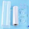 HYROOY Home Food Wrap Dispenser with Slide Cutter Cling Film Wrap Dispenser Plastic for p Cutter Storage Holder Kitchen Too view 2