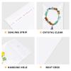 3x5 Inches Hanging Hole Self Sealing Cellophane Bags Self Adhesive, 100 Pieces Clear Resealable Cellophane Bags with hanging header for Jewelry Earring Necklace view 4
