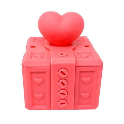 3D Printing Prank Screw Box,3D Printed Annoying Gift Box for Valentine's Day,Annoying Gift Box with Screws,Novelty Gift Box Creative 3D Printing Decorative Ornaments (Pink)