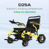 D25A Electric Folding Wheelchair view 1