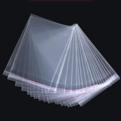yrlfiot Self Sealing Cellophane Bags, 100 Pcs 4.5 x 7.8 Inches Clear Self Sealing Cellophane Bags for Packaging Favors, Cookies, Candy, Products