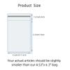 yrlfiot Self Sealing Cellophane Bags, 100 Pcs 4.5 x 7.8 Inches Clear Self Sealing Cellophane Bags for Packaging Favors, Cookies, Candy, Products view 2