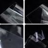 yrlfiot Self Sealing Cellophane Bags, 100 Pcs 4.5 x 7.8 Inches Clear Self Sealing Cellophane Bags for Packaging Favors, Cookies, Candy, Products view 4