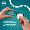 250 CT Lens Wipes for Eyeglasses - Pre-Moistened, Individually Wrapped Eye Glasses Cleaner Wipes - Streak-Free & Scratch-Free Glasses Wipes for Sunglasses, Camera Lenses & Phone Screen Wipes view 4