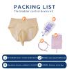 Urine Collector for Women Bags Catheter Reusable Portable Urinal Suitable for Standing Use (Woman-Yellow-XL) view 2