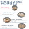 Urine Collector for Women Bags Catheter Reusable Portable Urinal Suitable for Standing Use (Woman-Yellow-XL) view 4