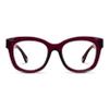 Peepers by PeeperSpecs Center Stage Focus - Dark Cherry +2.00 view 1