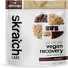 Skratch Labs Recovery Drink Mix - Oat Milk Latte - Post Workout Powder - Complete Plant Protein and Probiotics - 56mg of Caffeine from Coffee - 12 Servings - Gluten Free, Kosher, Non-GMO view 1