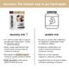 Skratch Labs Recovery Drink Mix - Oat Milk Latte - Post Workout Powder - Complete Plant Protein and Probiotics - 56mg of Caffeine from Coffee - 12 Servings - Gluten Free, Kosher, Non-GMO view 4