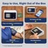 A&D Medical Multi-User Bluetooth Blood Pressure Monitor for Home Use - UA-770BLE - Wide Range Cuff (8.6-16.5" / 22-42cm), Up to 4 Users, iOS & Android Compatible, AA Batteries view 4
