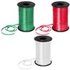 4500 FT PMU 3 Pack Rolls Christmas Curling Ribbon Emerald Green, Red & White Holiday Party Crafts Supplies Birthday Party Festival Art Craft & Christmas Dcor Each Roll 3/16" X 500 Yards 3/pkg view 1