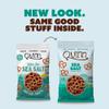 Quinn Pretzel Bites Original Variety Pack - Made with Real Ingredients, Whole Grain Sorghum, Vegan, Gluten Free, Dairy Free, Non GMO - Peanut Butter Filled Nuggets, Sea Salt Twists (Pack of 4) view 3