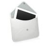 BoxWave Case Compatible with iRulu X10 - Elite Leather Messenger Pouch, Synthetic Leather Cover Case Envelope Design - Ivory White view 2