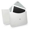 BoxWave Case Compatible with iRulu X10 - Elite Leather Messenger Pouch, Synthetic Leather Cover Case Envelope Design - Ivory White view 4